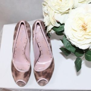 BCBGirls Light Pink and Brown Heel - New